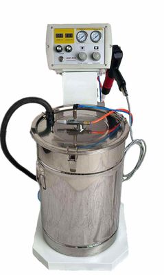 وظيفة طلاء مسحوق سطح المعدن HXC-310 آلة الطلاء المهنية مع الدوار