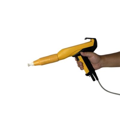 معدل التدفق القابل للتعديل سطح المعدن الرصاص الكهربائي الستاتي Powder Coating Spray Gun