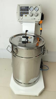 HXC-310 مسحوق غبار طلاء الفراغ الكهربائي الستاتيكي آلة رش المعدن مع الدوال