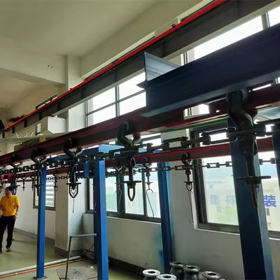 خط طلاء مسحوق كهربائي ثابت مخصص خط إنتاج طلاء مسحوق منخفض الضوضاء