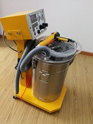 28KG الوزن الالكترونية الستاتيكية مسحوق طلاء رش آلة في لمصنع التصنيع