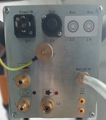 معدات الطلاء  Optiflex2-1 آلة الرش الكهربائي الستاتيكي 50W مع التصميم الأمثل