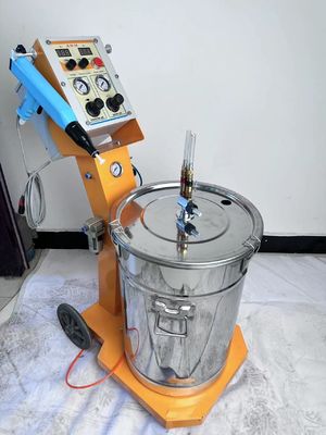 وظيفة طلاء مسحوق السطح المعدني Optiflex 2 B آلة رذاذ الطلاء الكهرومغناطيسي