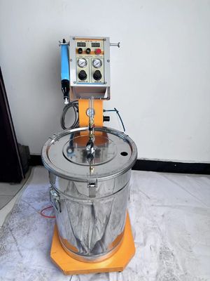 وظيفة طلاء مسحوق السطح المعدني Optiflex 2 B آلة رذاذ الطلاء الكهرومغناطيسي